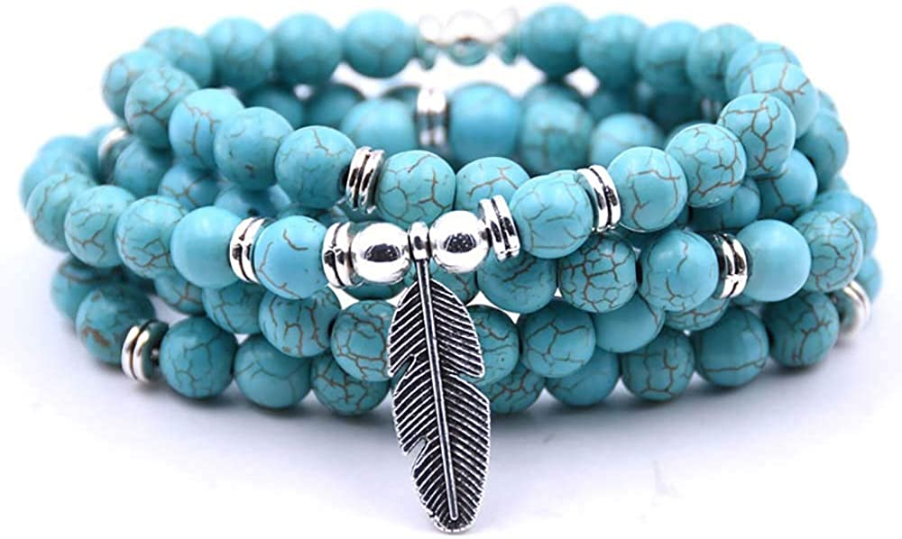 Self-Discovery 108 Beads Japa Mala Meditation Bracelet Necklace for Men or Women Yoga Jewelry